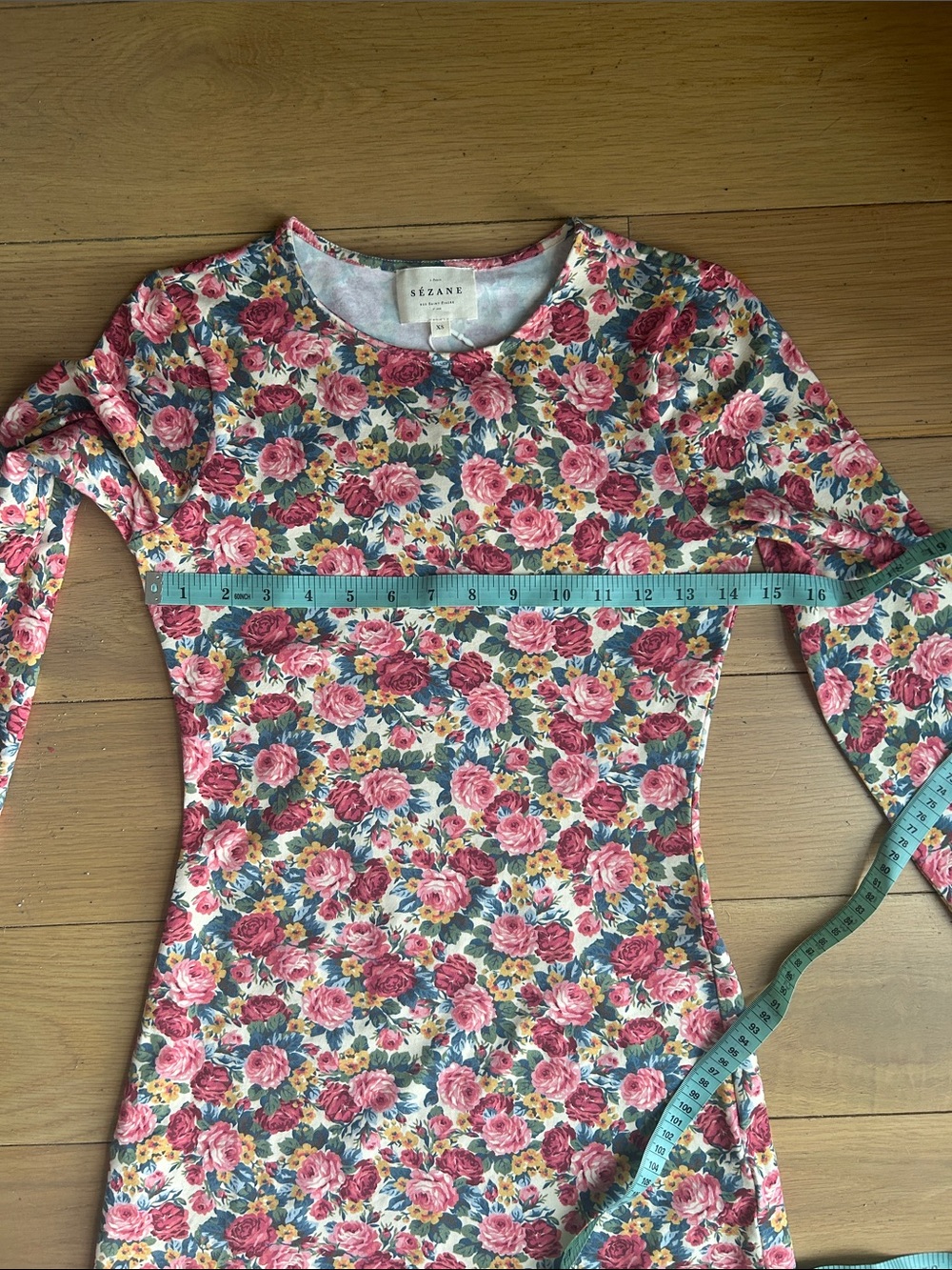 Sézane floral dress in size XS - Picture 6 of 8